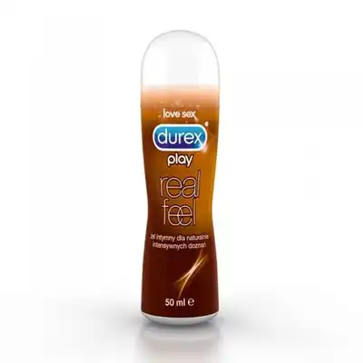 Durex Play - Real Feel. Zel nawilżający. Uczucie skóry na skórze.