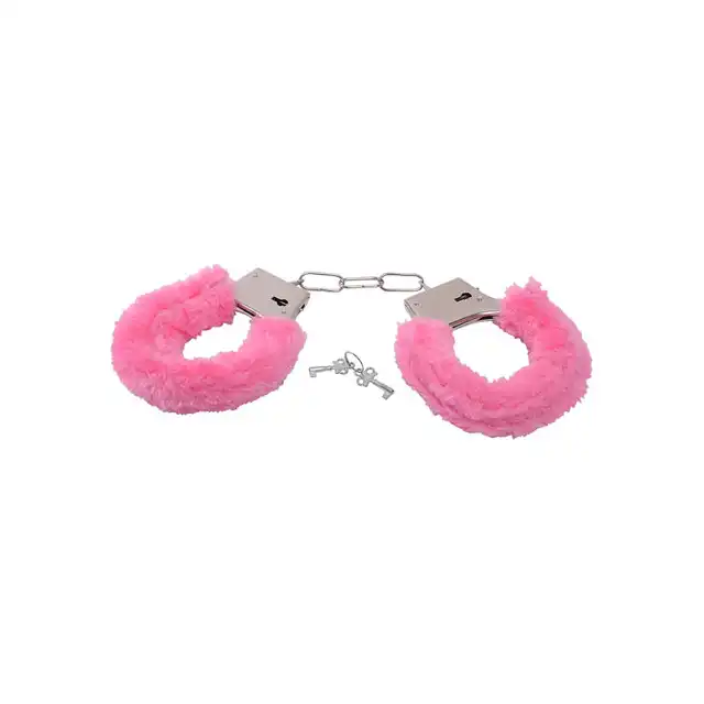 BestSeller - Furry Handcuffs Pink. Kajdanki z puszystym futerkiem. HIT!