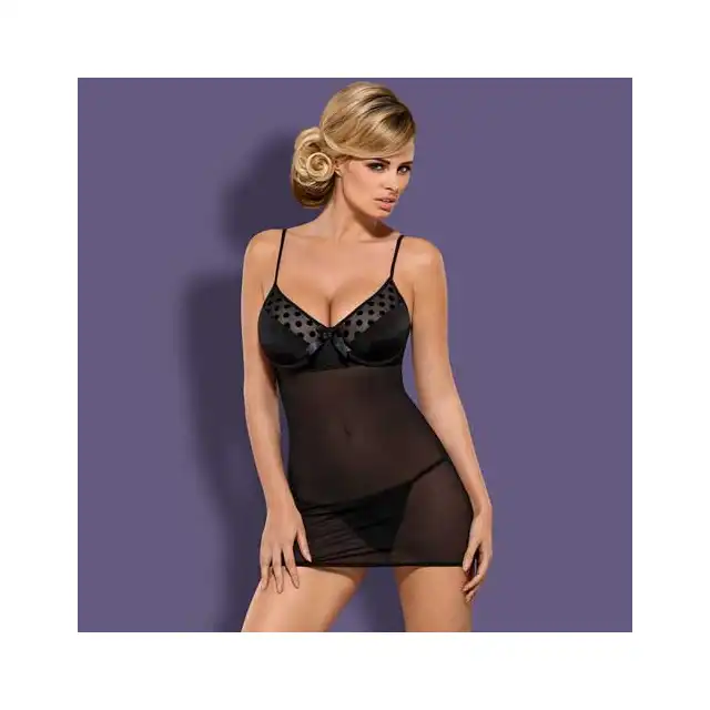 Obsessive - Dotina koszulka i stringi. Mega Sale!