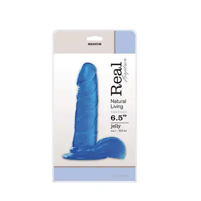 Real Rapture - Realistyczne dildo żelowe, z przyssawką. 16,5 cm.