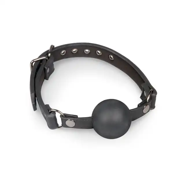 Easy Toys - Large Silicone Ball Gag. Knebel z silikonową kulką.