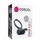 Dorcel - Power Clit +. Ring na penisa, ładowany akumulatorowo.