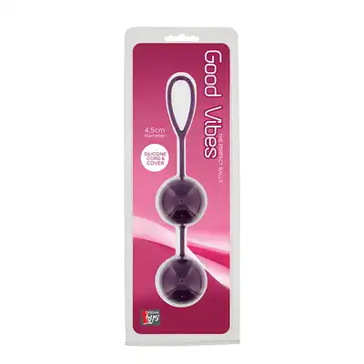 Dream Toys - Good Vibes. Ciężkie kulki z silikonową powłoką.