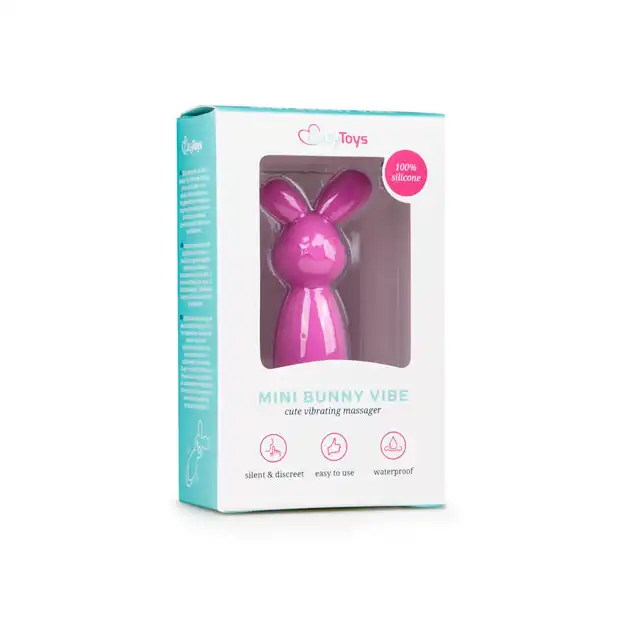 Easy Toys - Mini Bunny Vibe. Mini wibrator, silikon medyczny.