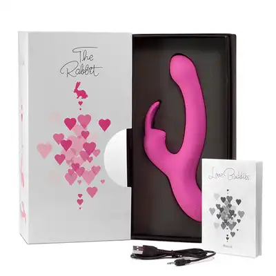 Big Teaze Toys - Love Buddies The Rabbit. Silikonowy wibrator króliczek. Wodoodporna.