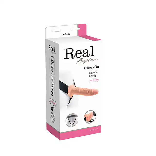 Real Rapture - Air Feeling Strap-On. Realistyczna proteza męska.