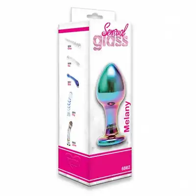 Sensual Glass - Melany. Szklana wtyczka analna.