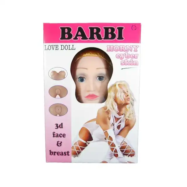 Boss Of Toys - Barbi. Horny Love Doll. Lalka miłości z pięknym biustem i cipką z cyberskóry.