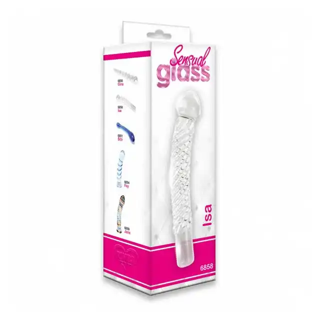 Sensual Glass - Isa. Szklane dildo.