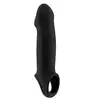 Sono - Sleeve With Extension No.17. Nakładka powiększająca penisa. Bestsellerowy produkt!