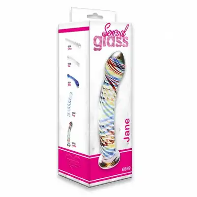 Sensual Glass - Jane. Szklane dildo.