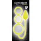 NsNovelties - Renegade 3 Ring Circus. Potrójny ring na penisa + wtyczka analna.