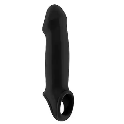 Sono - Sleeve With Extension No.17. Nakładka powiększająca penisa. Bestsellerowy produkt!