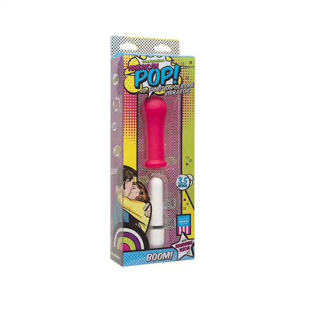 American Pop! - Boom! Silikonowy stymulator łechtaczki.