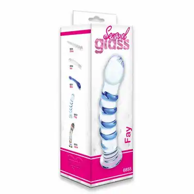Sensual Glass - Fay. Szklane dildo.