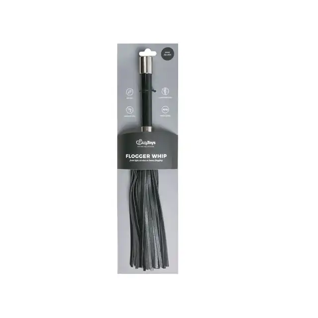 Easy Toys - Flogger Whip. Od delikatnego głaskania po ostrzejsze biczowanie.
