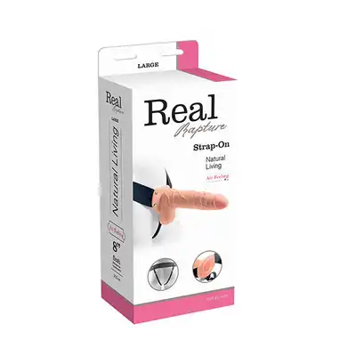 Real Rapture - Air Feeling Strap-On. Realistyczna proteza męska.