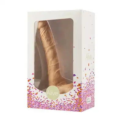 Alive - Long John. Realistyczne dildo z przyssawka.