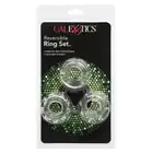Calexotic - Reversible Ring Set. Zestaw ringów na penisa.