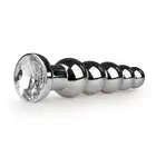 Easy Toys - Metal Butt Plug. Duża, metalowa wtyczka analna. Ozdobna!