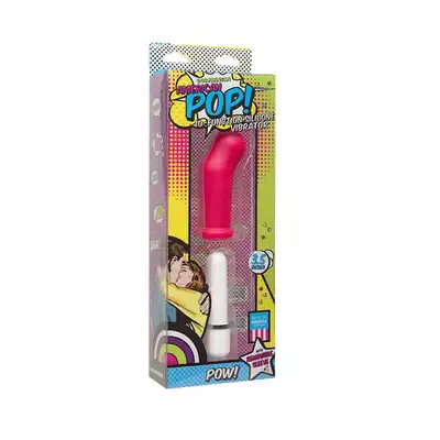 American Pop! - Pow! Pocisk wibrujący z silikonową nakładką.
