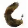 Boss Of Toys - Fox Tail Plug.  Fantazyjna wtyczka analna z  puszystą lisią kitką.