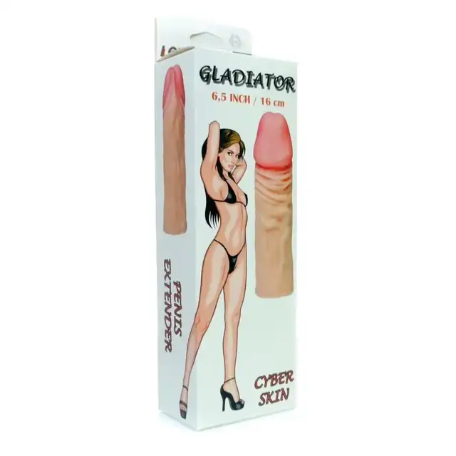Bseries - Gladiator - Secutor. Nakładka na penisa, cyberskóra.