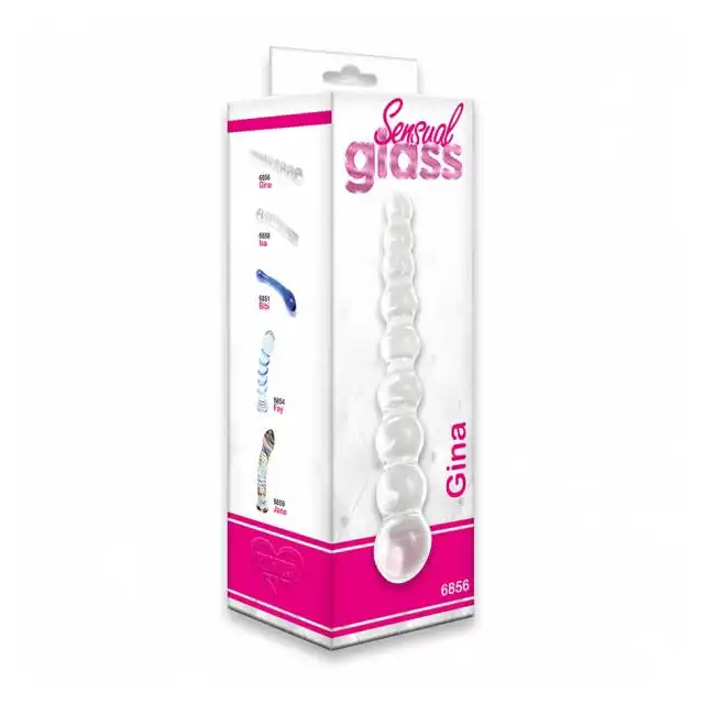 Sensual Glass - Gina. Szklane dildo.