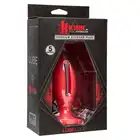 Kink by DocJohnson - Lube Luge 5 Inch. Red.  Silikonowa wtyczka analna. Mega Sale!