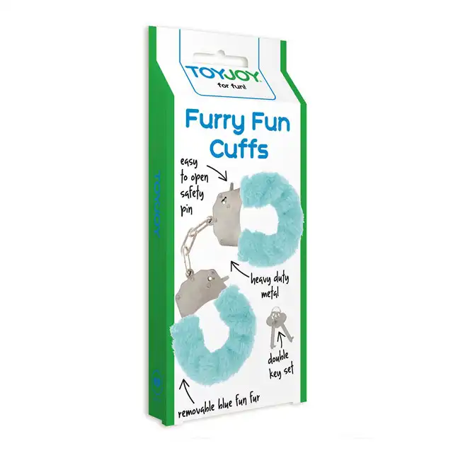 Toy Joy - Furry Fun Cuffs - kajdanki. Bestseller!