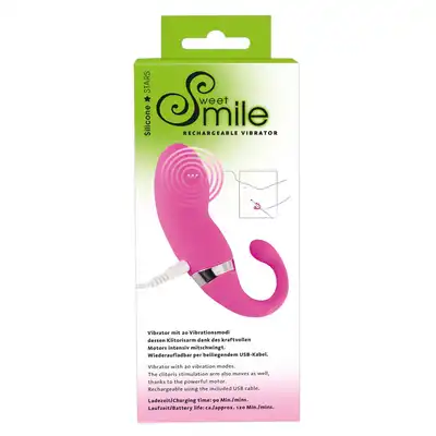 Sweet Smile - Rechargeable Vibrator. Wibrator silikonowy.