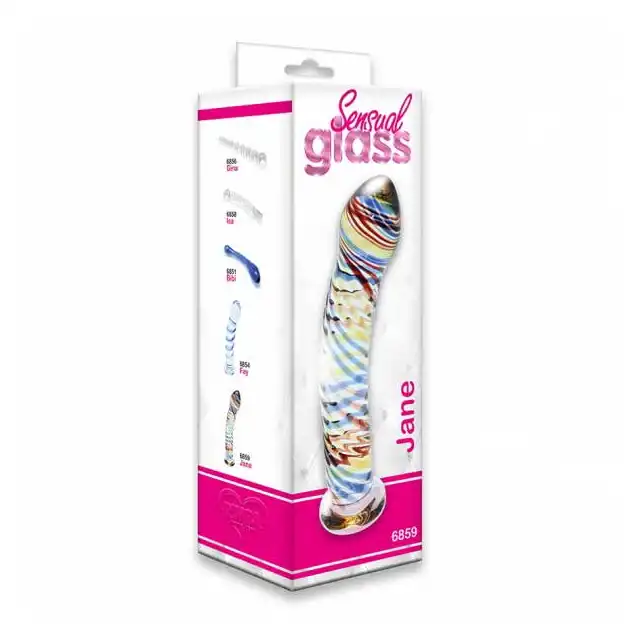 Sensual Glass - Jane. Szklane dildo.