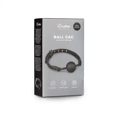 Easy Toys - Small Silicone Ball Gag. Knebel z silikonową kulką.