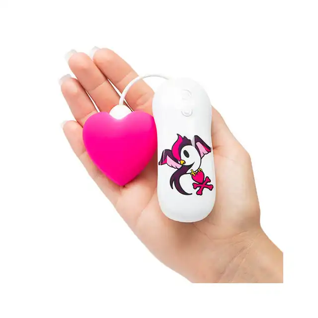 Tokidoki - Swoop Petal Vibe.  Jajeczko wibrujące z miękką, silikonową nakładką.