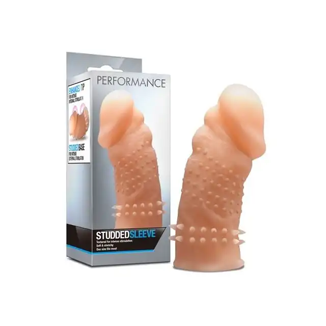 BlushNovelties - Performance Studded Sleeve. Nakładka na penisa z cyberskóry.