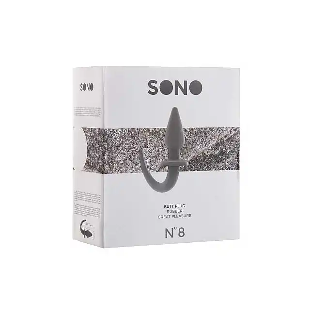 Sono - Butt Plug № 8. Żelowa wtyczka analna.