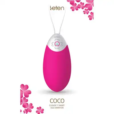 Leten - Coco. Clover I Smart Egg Vibrator. Jajeczko wibrujące.