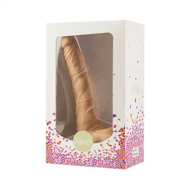 Alive - Long John. Realistyczne dildo z przyssawka.