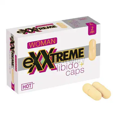 Hot - Exxtreme. Libido + Caps.Dwie kapsułki zwiększające libido.