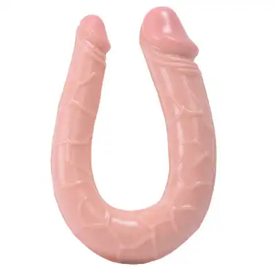Real Rapture - U-Shaped. Podwójne mini dildo, realistyczne.