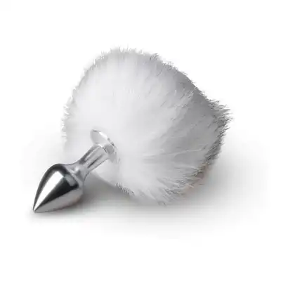 Easy Toys - Bunny Tail Plug. Wtyczka z miękką, króliczą kitką.
