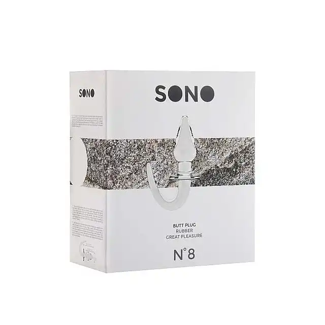 Sono - Butt Plug № 8. Żelowa wtyczka analna.