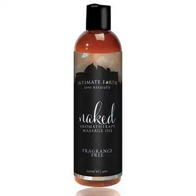 Intimate Earth - Naked. Aromatherapy Massage Oil. Naturalne oleje.