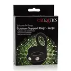 Calexotic - Scrotum Support Ring Large. Ring na penisa z opaską na jądra.