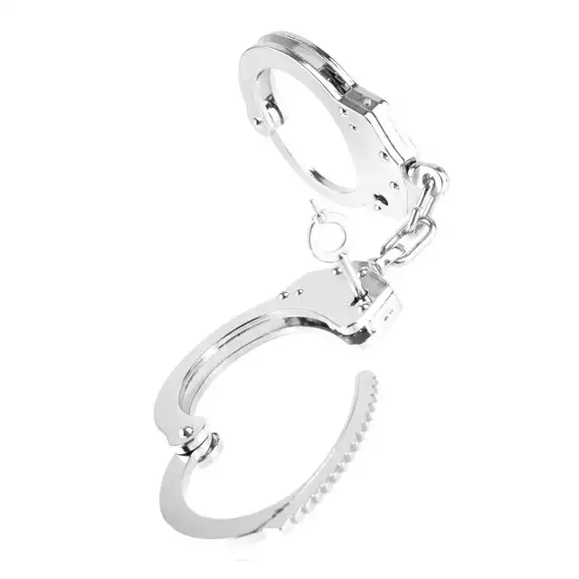 Fetish Fantasy - Professional Police Hancuffs. Profesjonalne kajdanki bez przycisku zwalniającego.