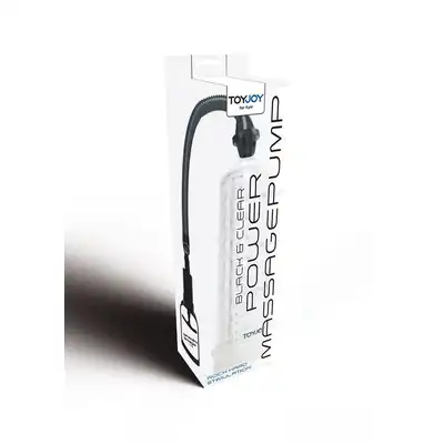 Toy Joy - Power Massage Pump. Pompa powiększająca + dodatkowa stymulacja.