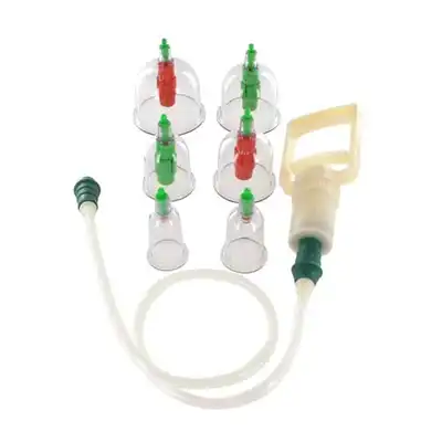 Cupping - Vacuum Cup Set - Zestaw Przyssawek w różnych rozmiarach.