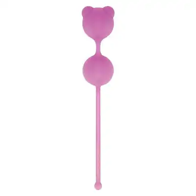 Silicone - Pussynut Double Pink. Kulki Gejszy.