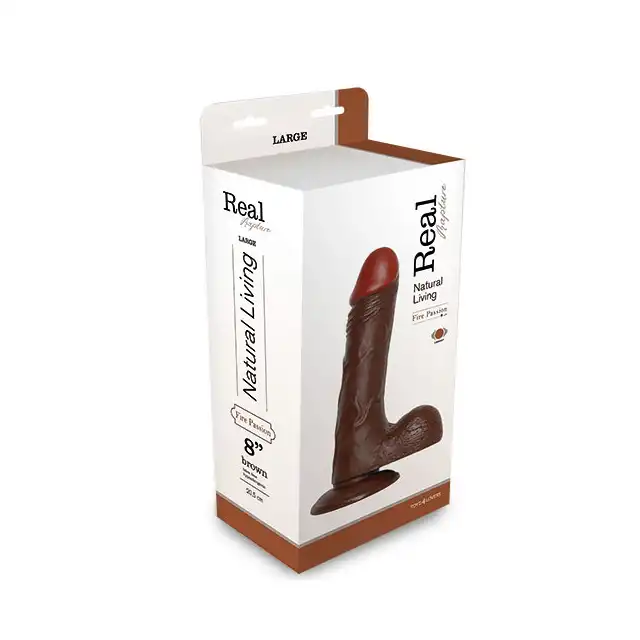 Real Rapture - Realistyczne dildo z wibracjami. 20,5 cm.
