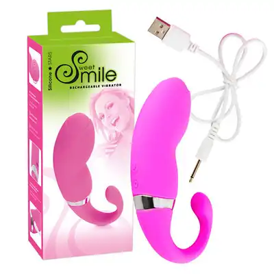 Sweet Smile - Rechargeable Vibrator. Wibrator silikonowy.